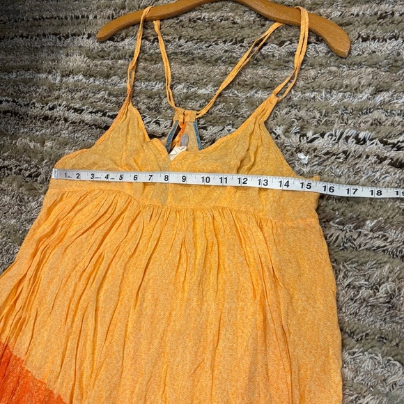 Anthropologie x Carla Weeks Maxi Dress rainbow lightweight - Picture 8 of 11